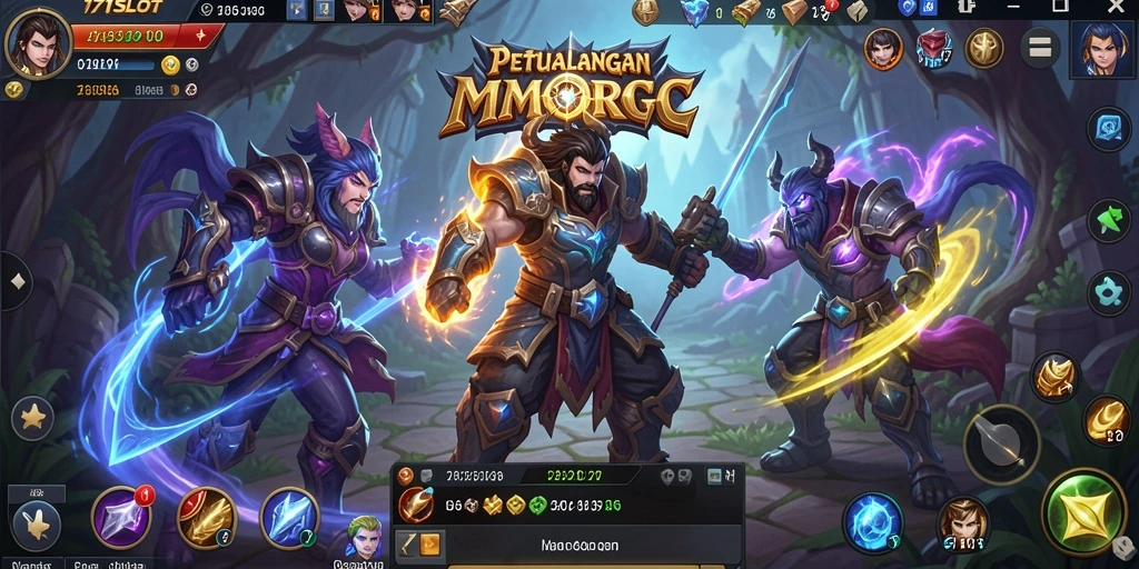 Tampilan gameplay mendebarkan dari 171SLOT yang menawarkan pengalaman MMORPG yang luar biasa.
