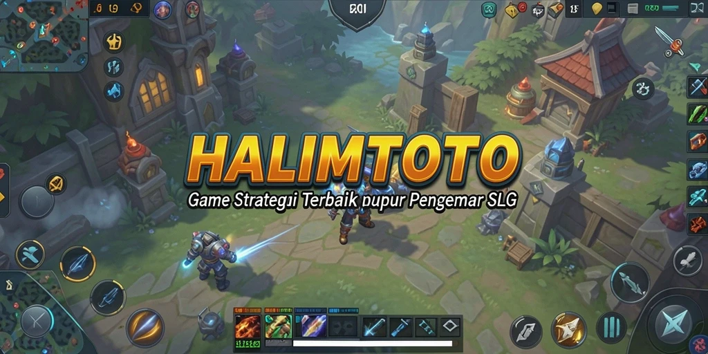 Tampilan gameplay menegangkan dalam HALIMTOTO dengan strategi yang mendalam.