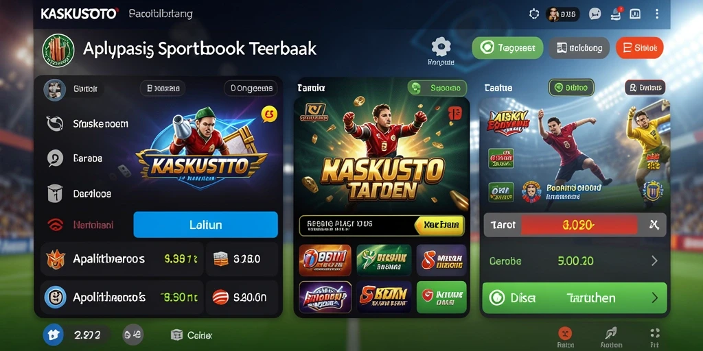 Tampilan antarmuka menarik dan user-friendly dari KASKUSTOTO.
