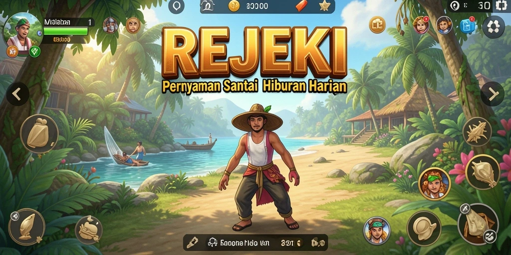 Tangkapan layar gameplay <strong>REJEKI</strong> yang menampilkan keseruan permainan.