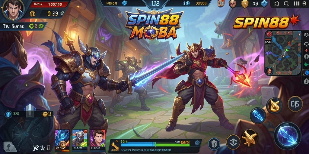 Tampilan gameplay SPIN88 yang seru dan mendebarkan.