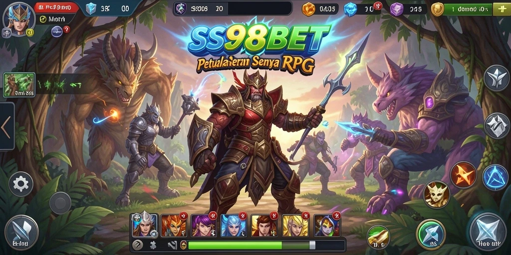 Tampilan menarik dari gameplay RPG SS88BET dengan petualangan seru.